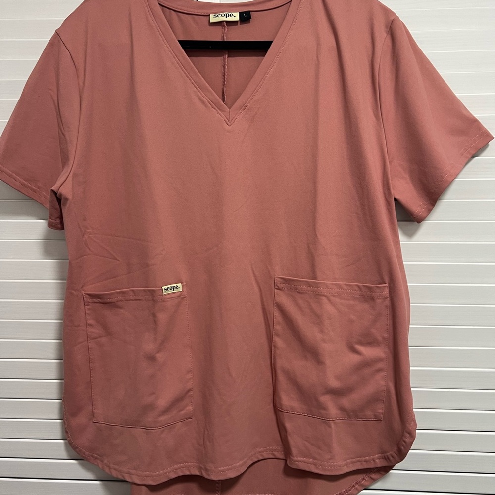 Scope Dusty Pink Scrub Set